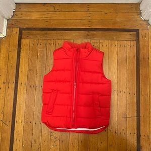 Baby Gap fleece lined puffer vest Size 5T